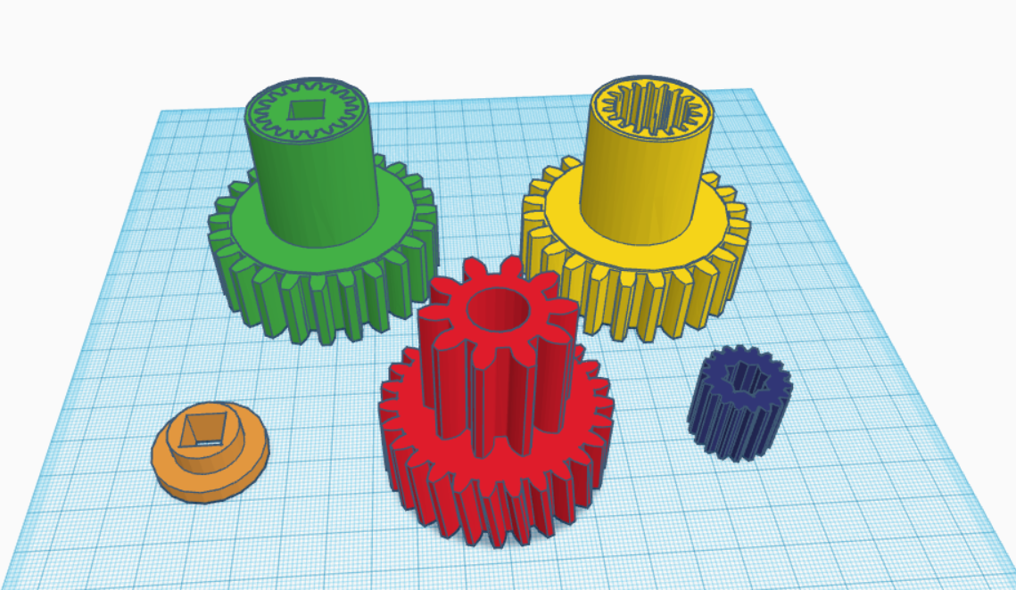 ET GİBİ GAMMA GAMMA 3 24/18 Diş 27/10 Schroeder'e Püskürtme Dişleri (Plastik Aparattır!!!)