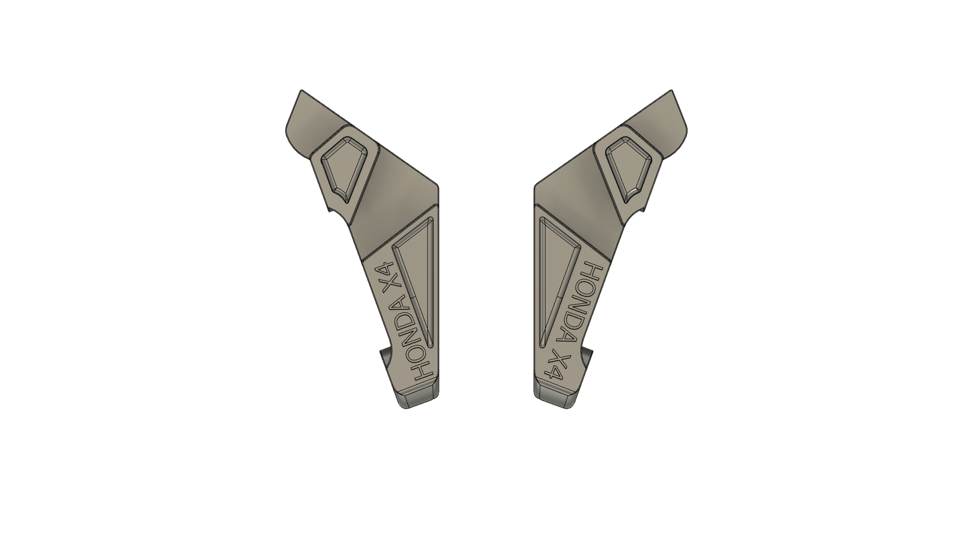 Radyal kaliper için adaptör honda x4 (Plastik Aparattır!!!)