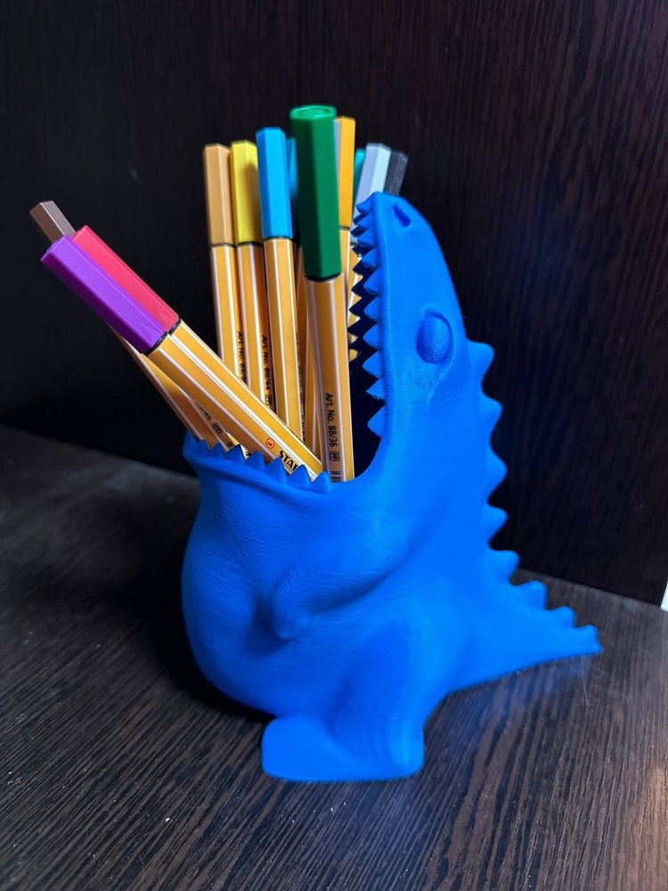 Dinozor kalemi ve kalemlik (Plastik Aparattır!!!)