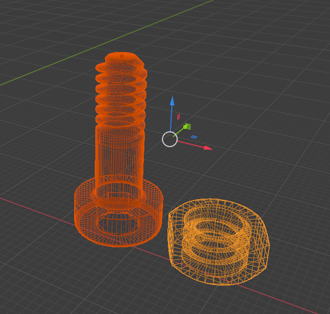 Altıgen altında cıvata (Plastik Aparattır!!!)