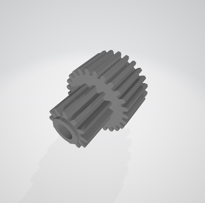 Blender'da Gear 25/12 (Plastik Aparattır!!!)