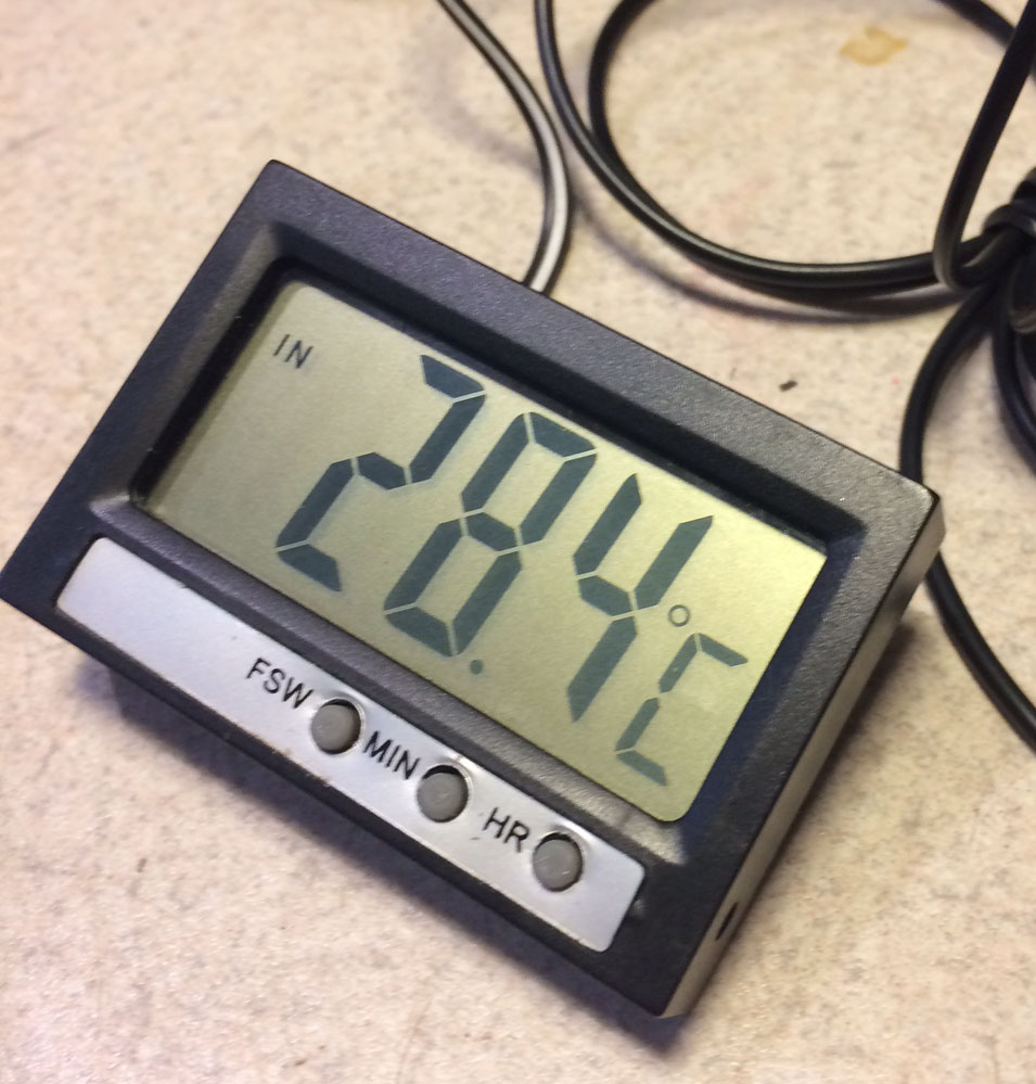 Fard Fusion için Çin termometresi standı (Plastik Aparattır!!!)