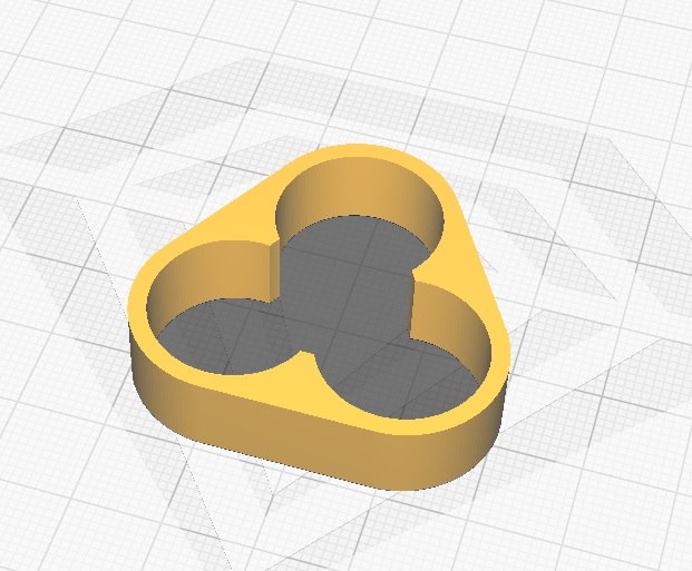 Üç 18650 montajı için mandrel (Plastik Aparattır!!!)