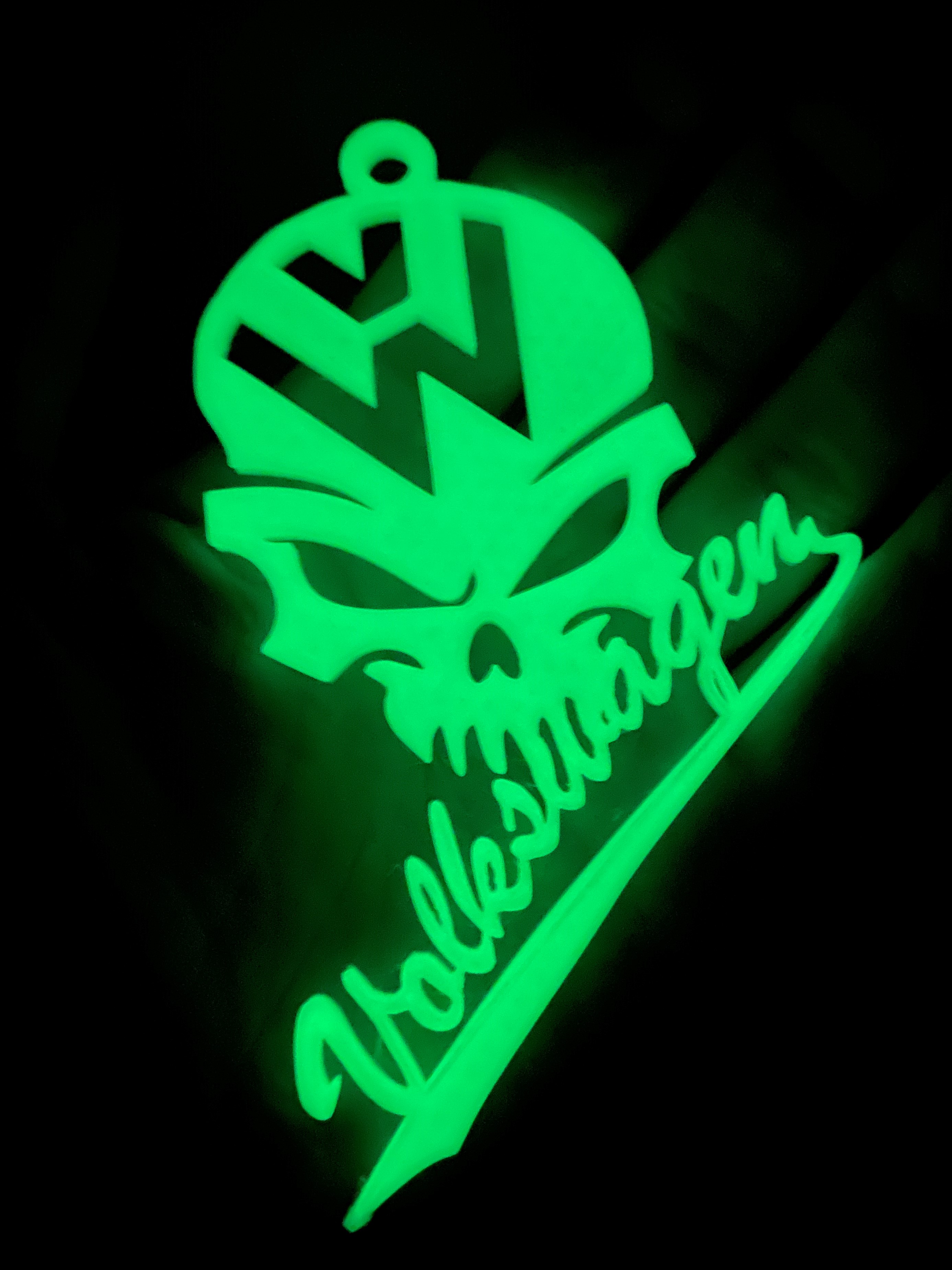 VW-Skull Logosu (Plastik Aparattır!!!)