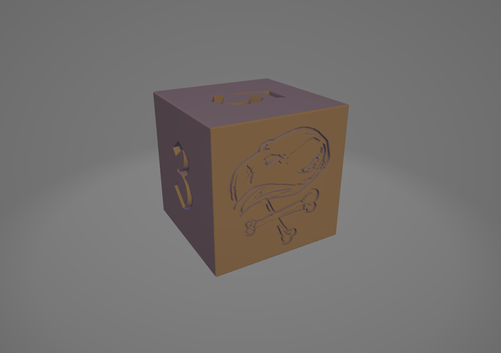 De & D için Dead Bird Dice D6 (Plastik Aparattır!!!)