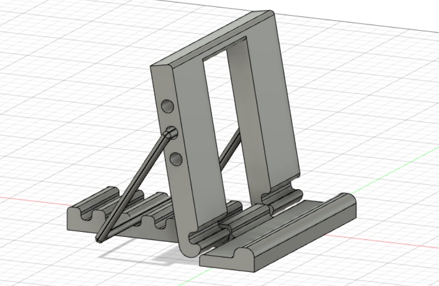 3d модель подставка для телефона