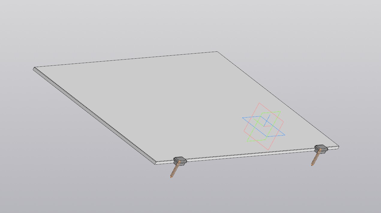 6 mm dübel veya kendi kendine dokunma vidalarında duvara 5 mm kalınlığında bir ayna veya dolap. (Plastik Aparattır!!!)