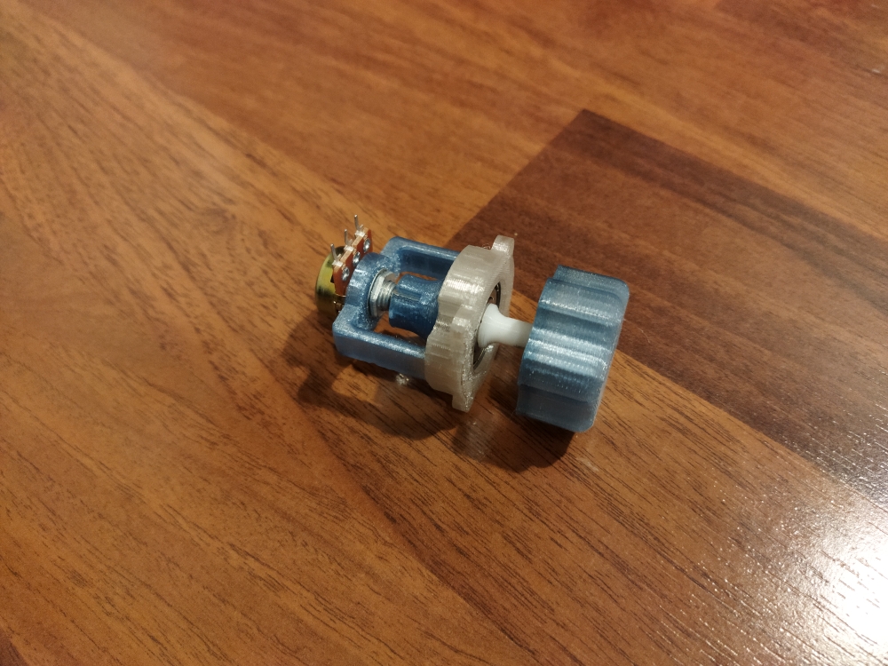 608 rulmana dayanan bir potansiyometre tipi WH148 için redüktör 1: 2.5 (Plastik Aparattır!!!) 608 rulmana dayanan bir potansiyometre tipi WH148 için redüktör 1: 2.5 (Plastik Aparattır!!!)