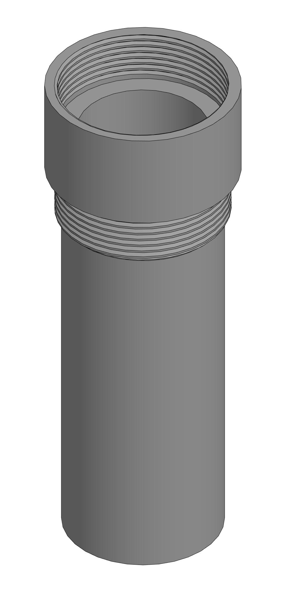 Bir pil için yeniden yapmak için bir el fenerine adaptör 18650 (Plastik Aparattır!!!)