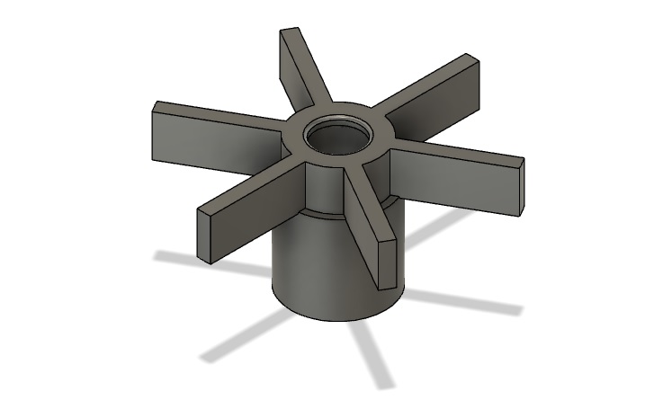 Cristalprofi akvaryum filtre rotoru (Plastik Aparattır!!!)