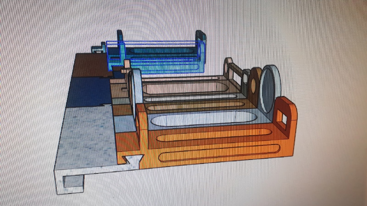 3D kontrplak yazıcılar için organizatör (Plastik Aparattır!!!)