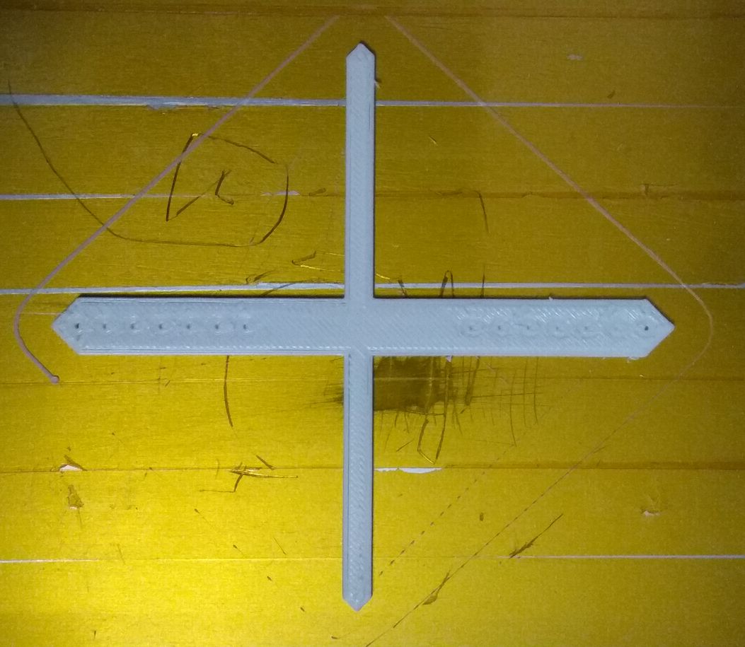 40-100 mm açıklıkların işaretlenmesi için şablon (Plastik Aparattır!!!)