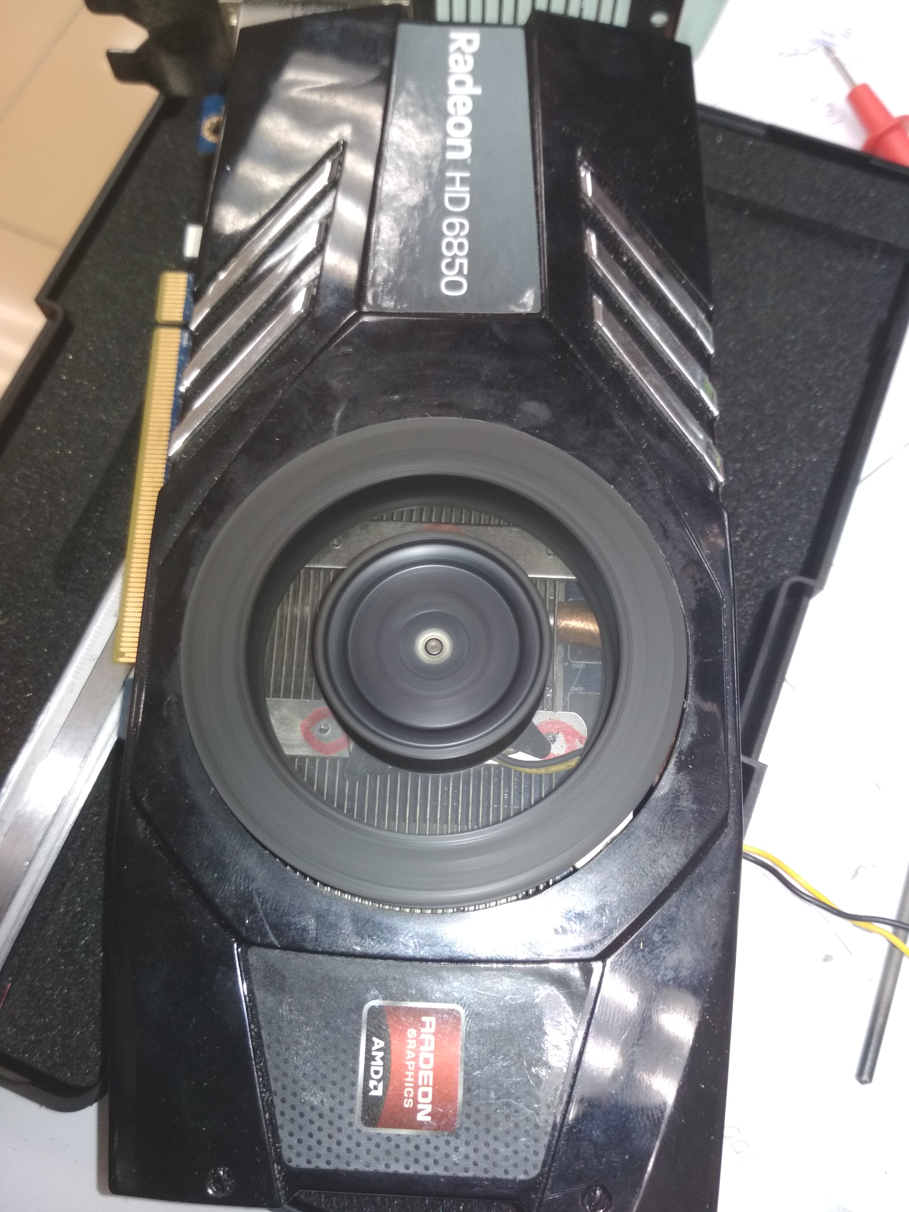 Fanın video kartında değiştirilmesi (Plastik Aparattır!!!)