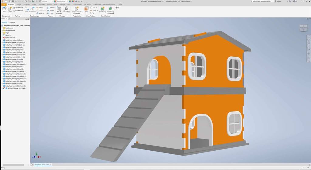 Ev Kemirgenleri Evi: Hamster veya Sıçanlar (Plastik Aparattır!!!)