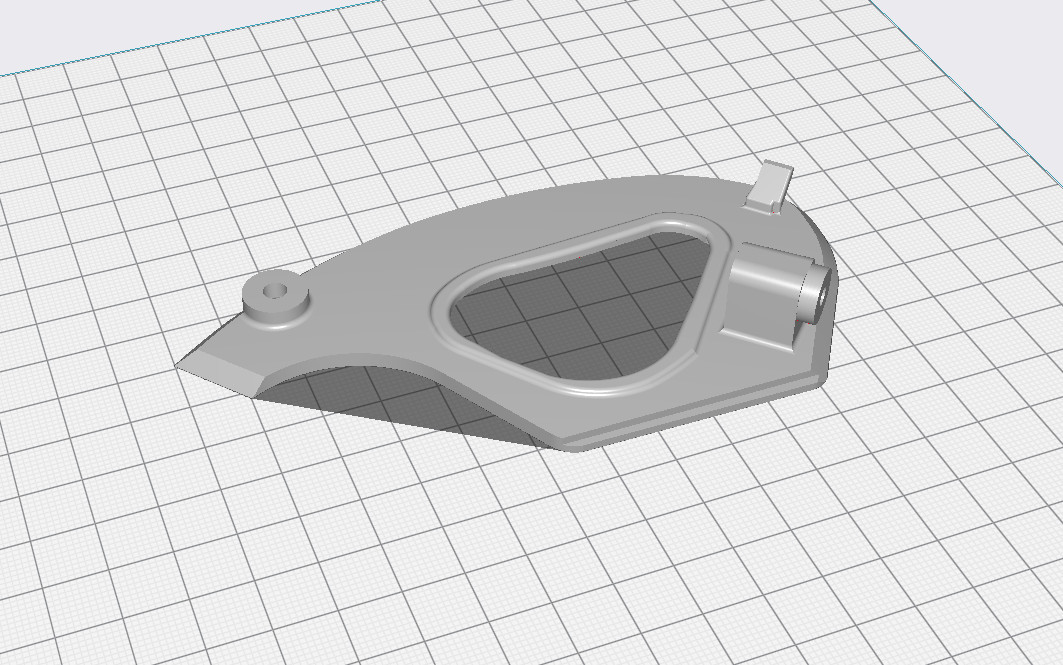 Büyük bir Çinli scooter üzerinde fiş tutma (Plastik Aparattır!!!)