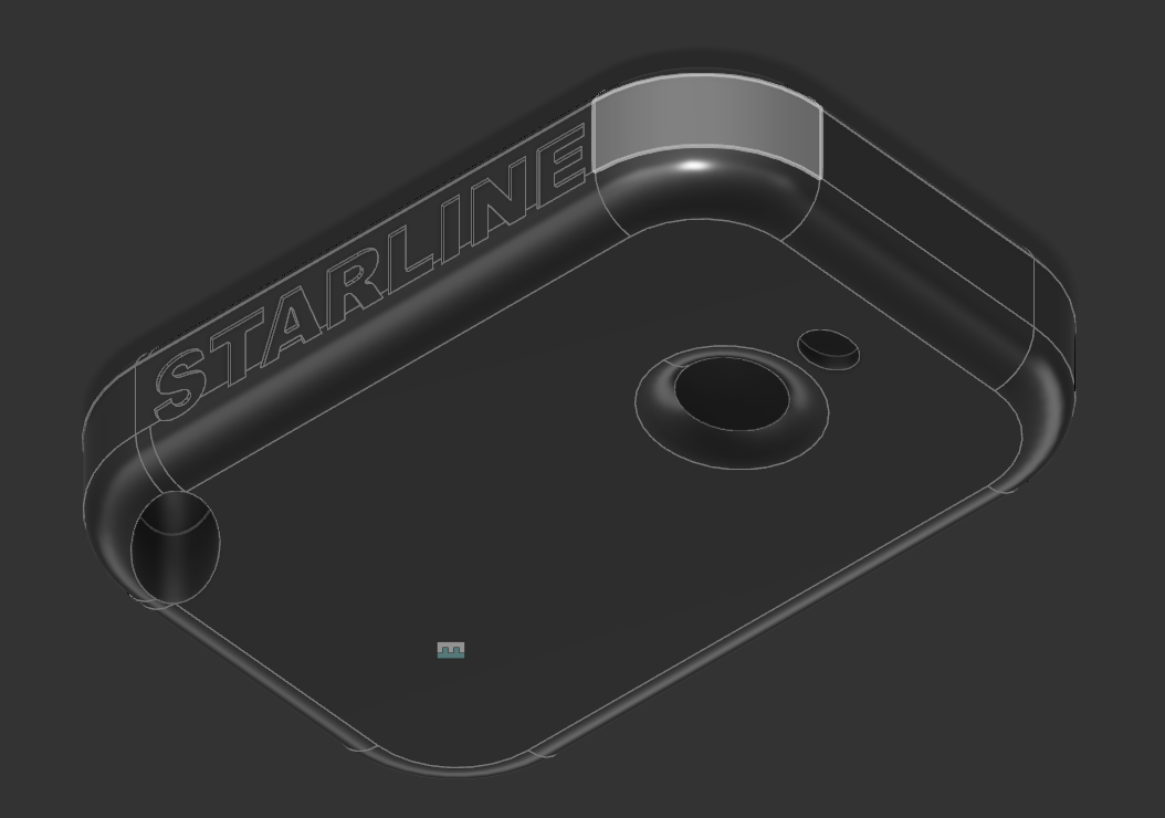 Anahtarlık etiketi muhafazası StarLine I62/I92 v 2.0 (Güncellendi) (Plastik Aparattır!!!)