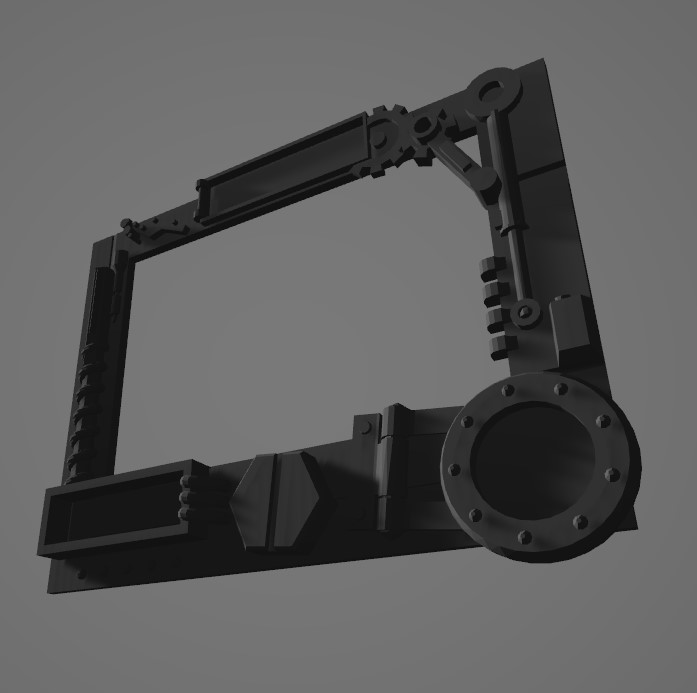 steampunk tarzında fotoğraf çerçevesi (Plastik Aparattır!!!)