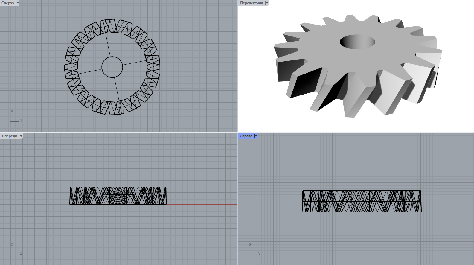 Biraz karmaşık dişli (Plastik Aparattır!!!)