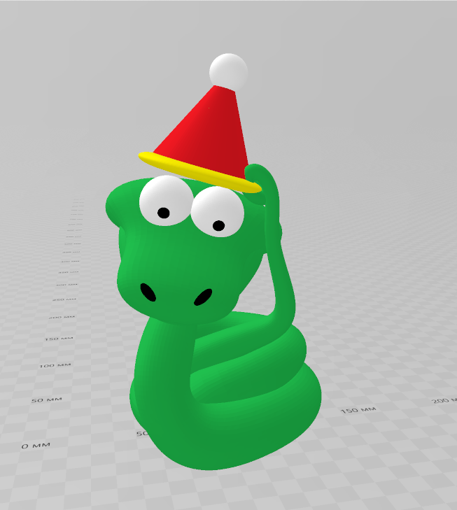 Yeni yıl için yılan. (Plastik Aparattır!!!)