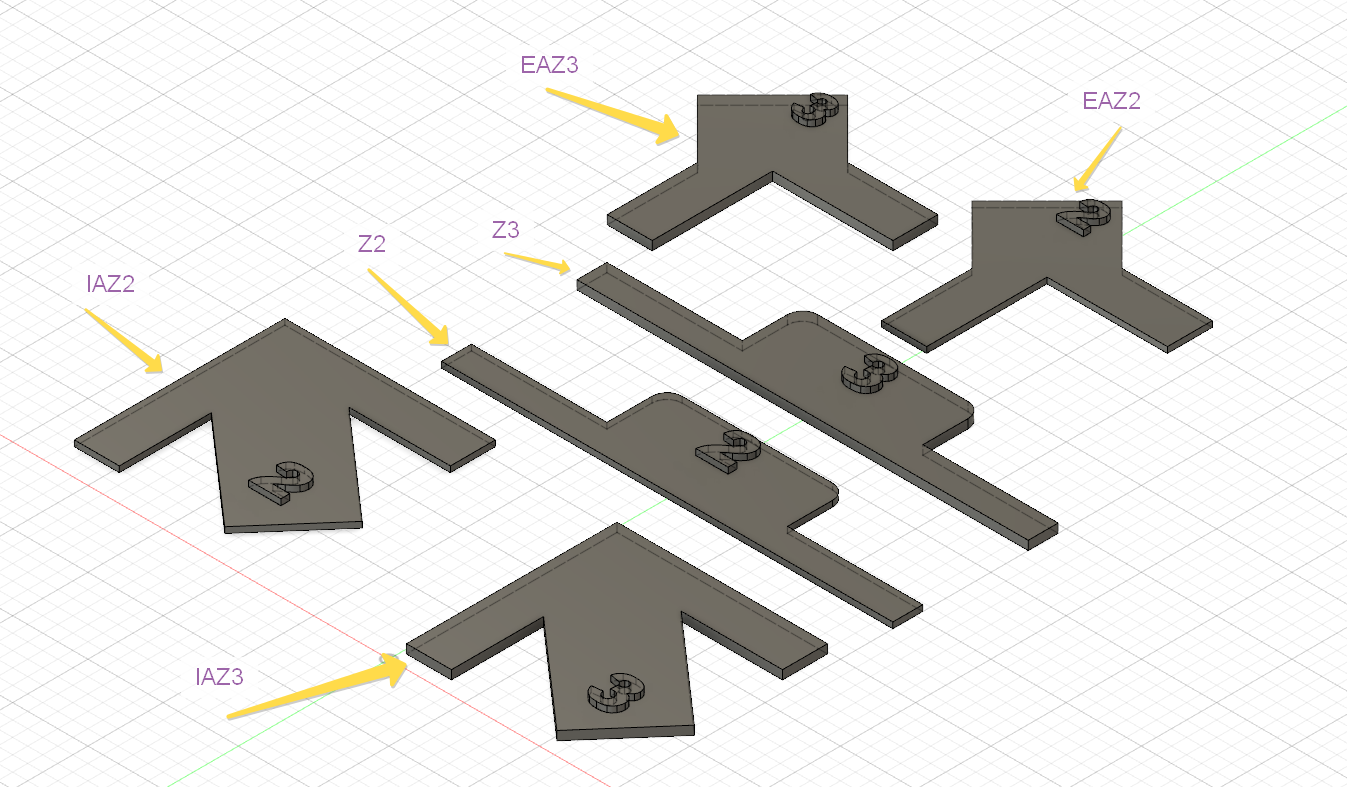 Fayans döşemek için boşluk şablonları. 2mm ve 3mm. (Plastik Aparattır!!!)