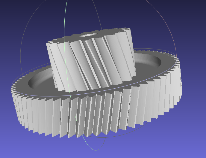 Bir et taşlama dişlisi için dişli (Plastik Aparattır!!!)