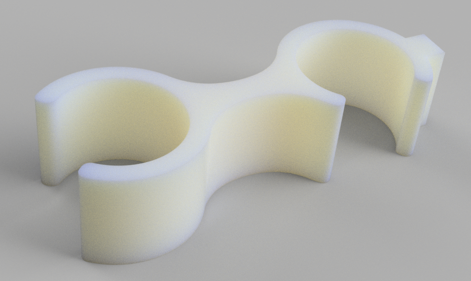 Kayak/İskandinav Yürüyüşü için Taşıyıcılar D = 16 (Plastik Aparattır!!!)