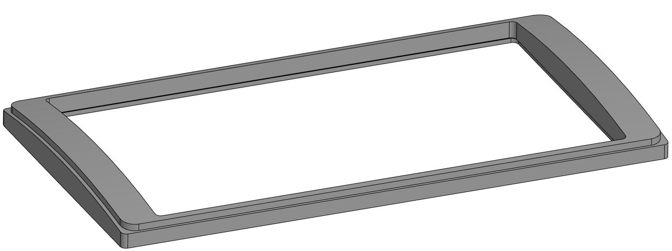 UAZ Patriot 2017+ için Universal Radio 2din 7 "(Geçiş Çerçevesi) Kurulum Kiti (Plastik Aparattır!!!)