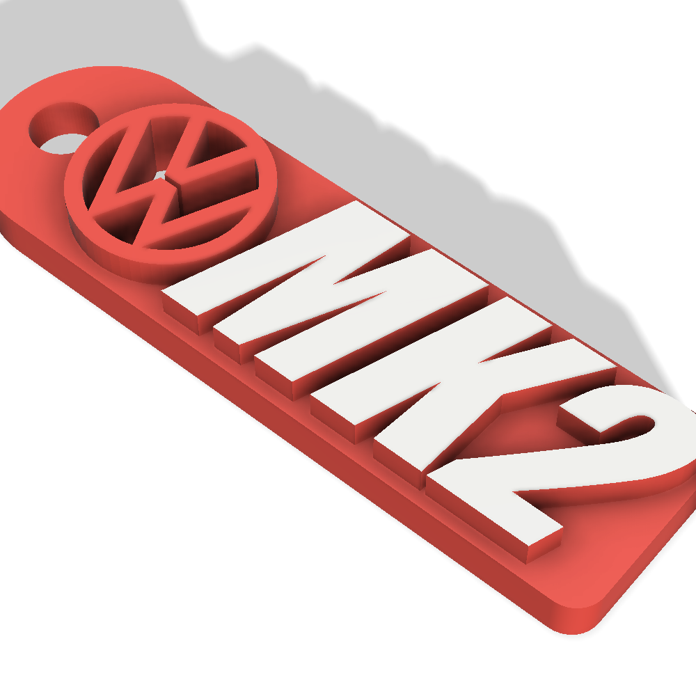 Anahtarlık Volkswagen MK2 (Plastik Aparattır!!!)