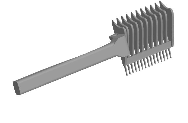 Saç saç kesimi, yumuşak saçlar için modeller eklendi (Plastik Aparattır!!!)