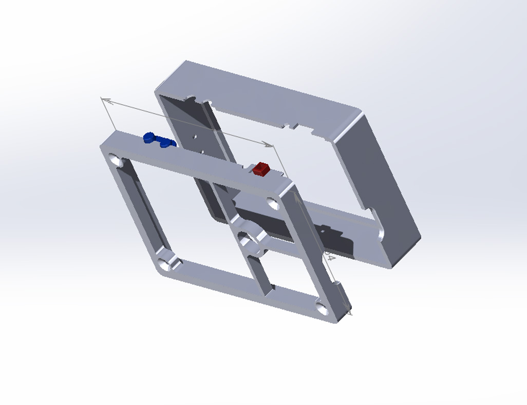 Çin termal görüntüleyicisi için Kolordu MLX90640 (Plastik Aparattır!!!)
