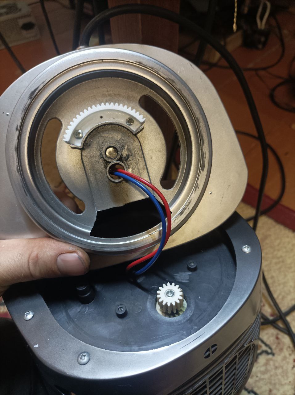 fan ısıtıcı dönüş dişlisi (Plastik Aparattır!!!)