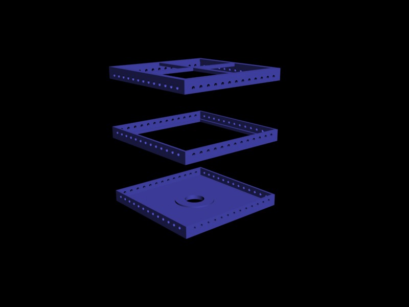 ShitCollector, Hazne tipi akvaryum filtresi. 10x10xY (Plastik Aparattır!!!)