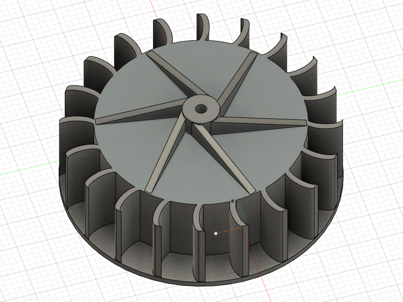 Santrifüj fan evrensel (Plastik Aparattır!!!)