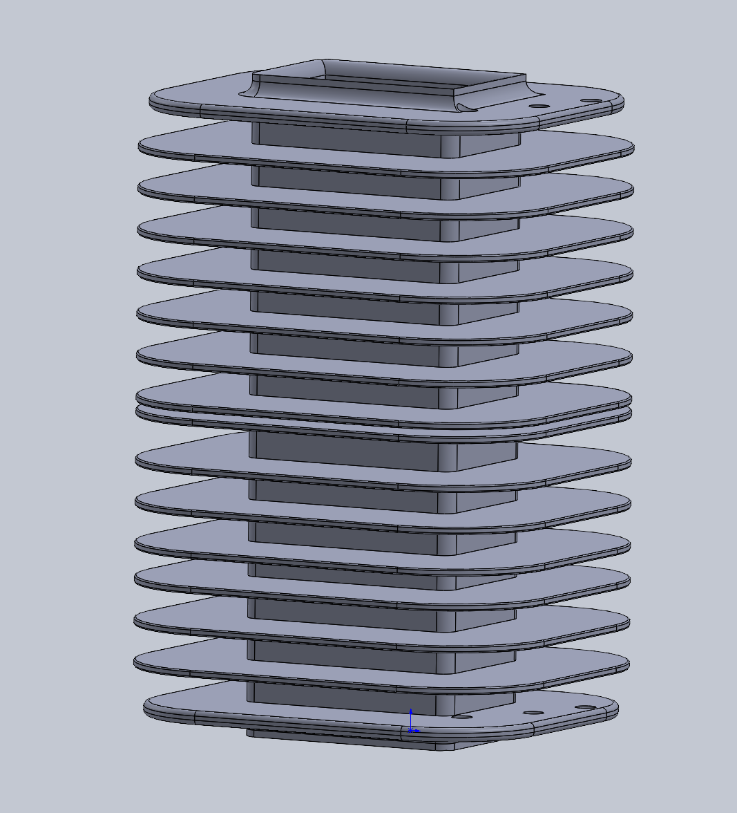 Çerçeve, transformatör bobini yüksek voltaj (Plastik Aparattır!!!)