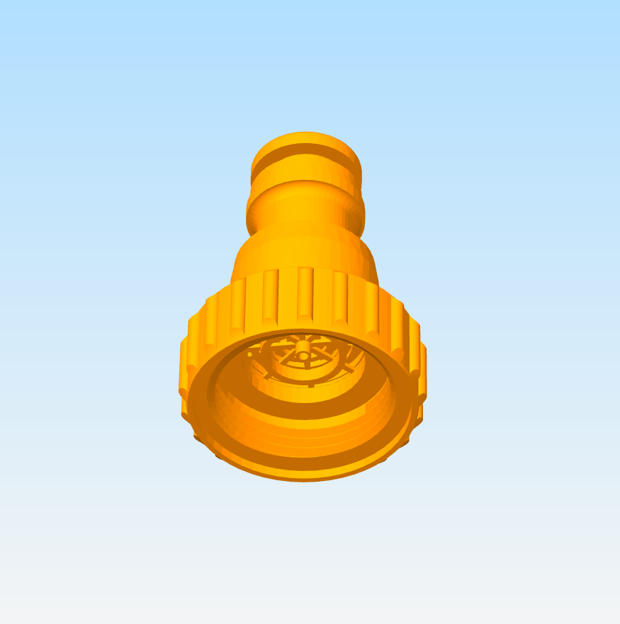 3/4 oyma vinç ve bağlantı parçaları üzerinde kırıcı (Plastik Aparattır!!!)