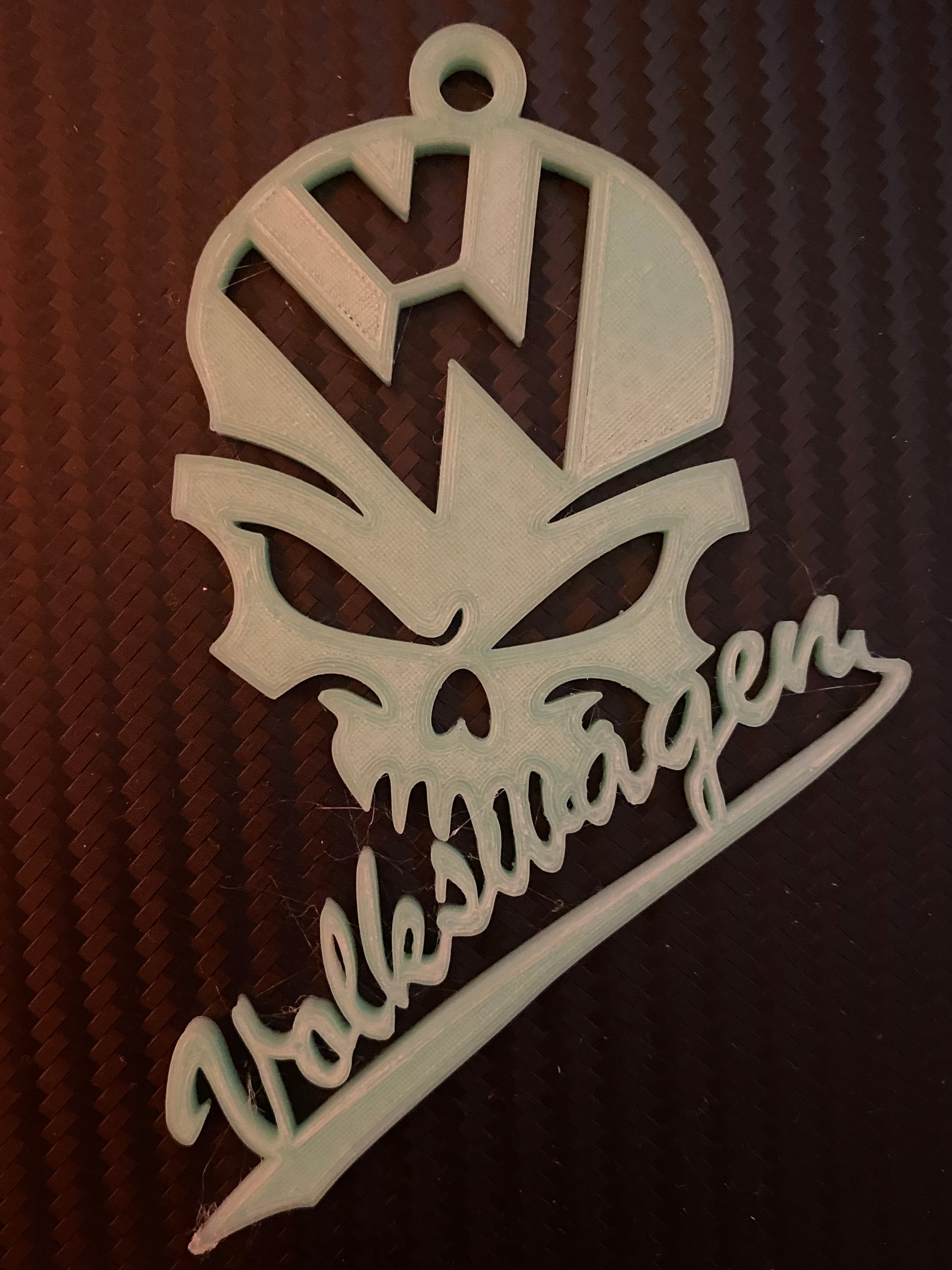 VW-Skull Logosu (Plastik Aparattır!!!)