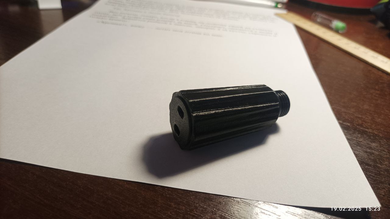 Yağ kompresörü ipliğinin Sapun 3/8 (15 mm) (Plastik Aparattır!!!)