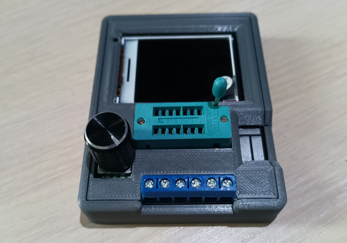 3d модель Корпус для китайского тестера GM328A для 3d принтера ...