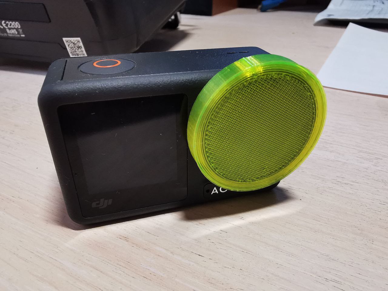 DJI Action 3 Kamera lensi (Plastik Aparattır!!!)
