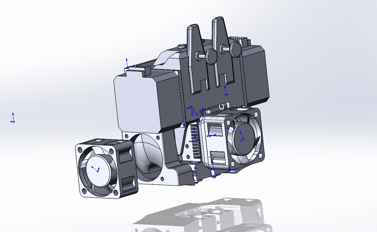 Обдув детали косяк китайских 3d принтеров правильный мод ender 3