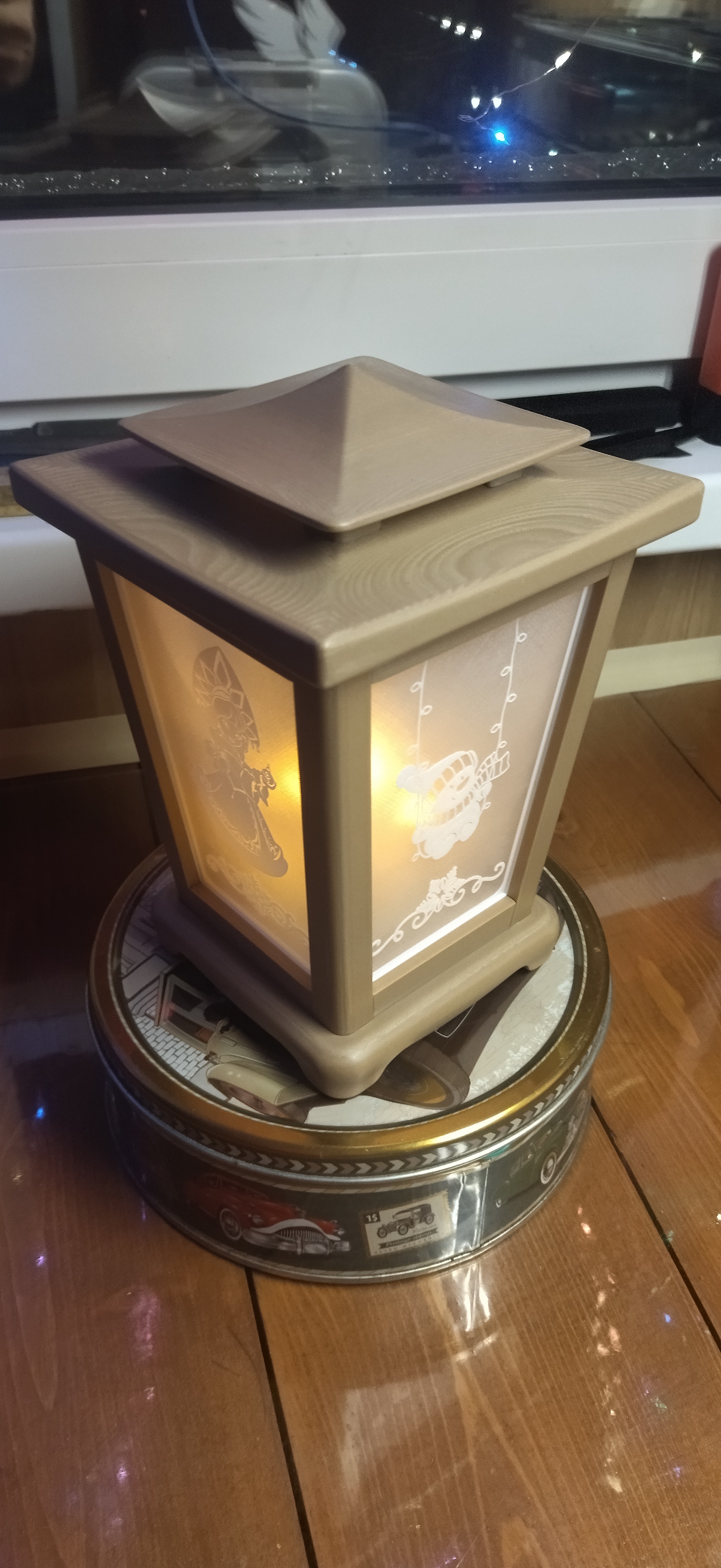 LED mumlar için yılbaşı feneri 2024 (Plastik Aparattır!!!)