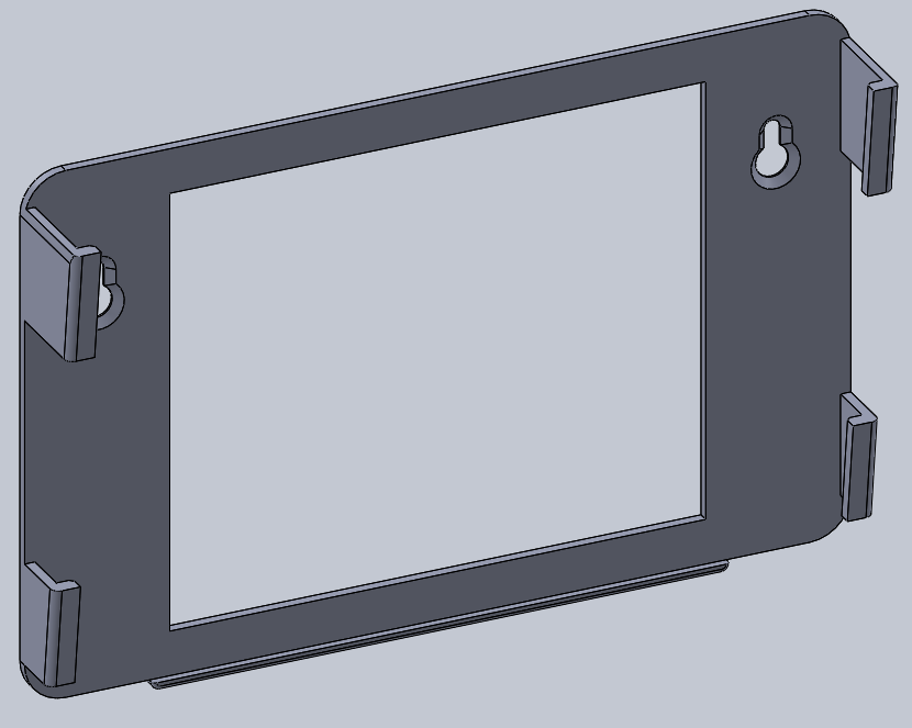 Xiaomi Mi Wi-Fi 3g yönlendirici için duvara montaj aparatı (Plastik Aparattır!!!)