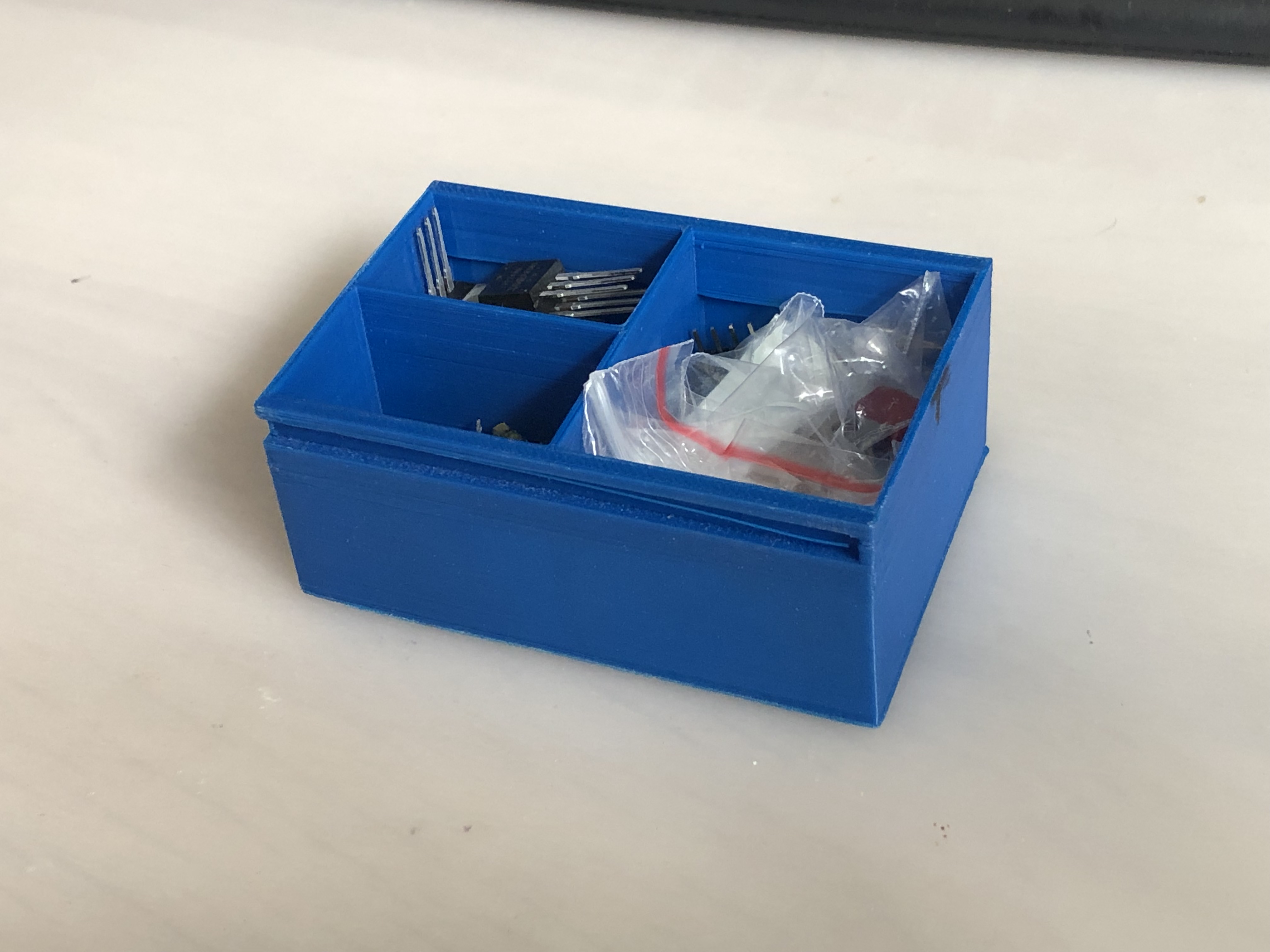 3d модель Коробка для некрупных вещей для 3d принтера - скачать ...