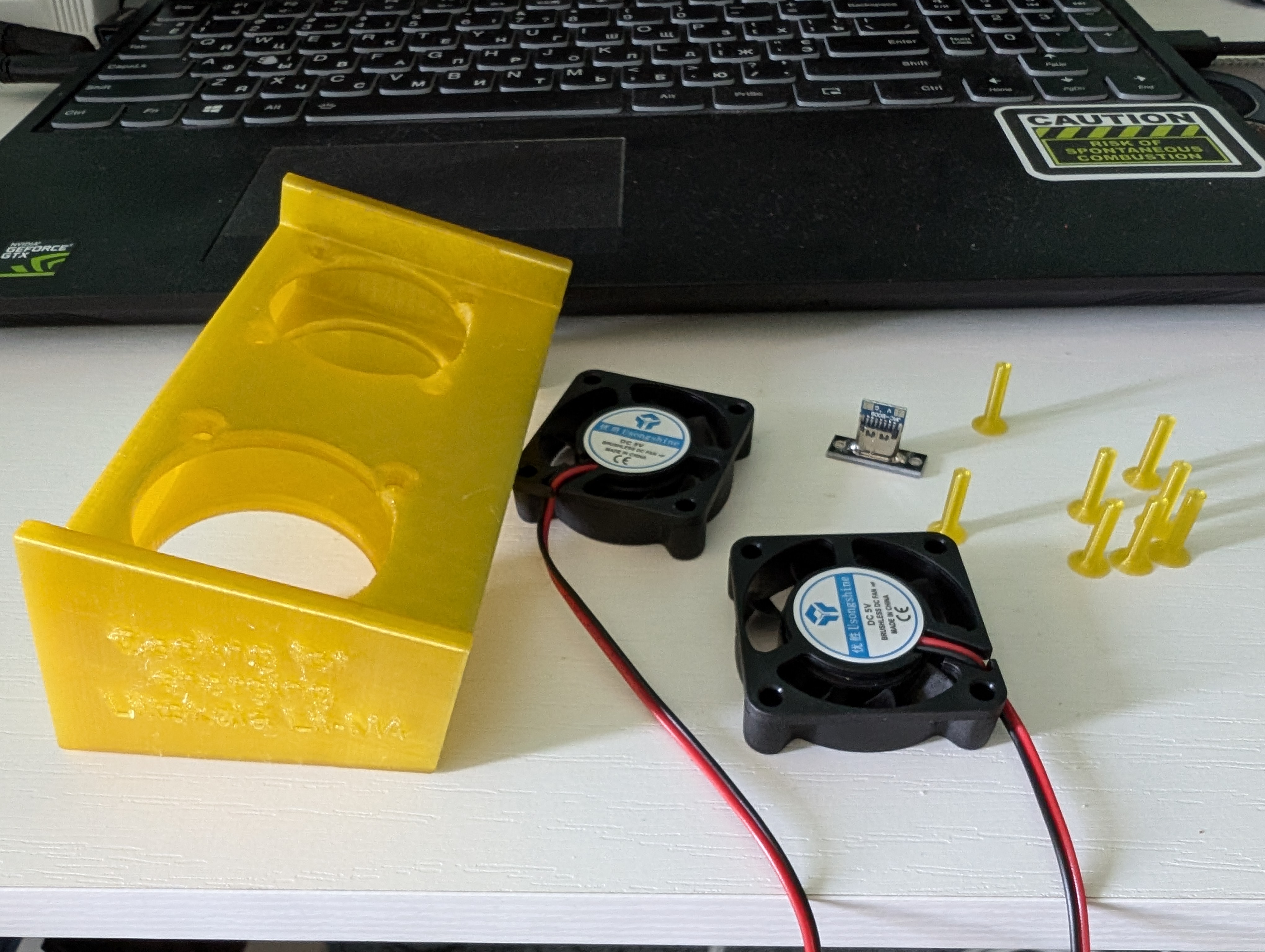 Liitokala lii-m4 için soğutma (Plastik Aparattır!!!)