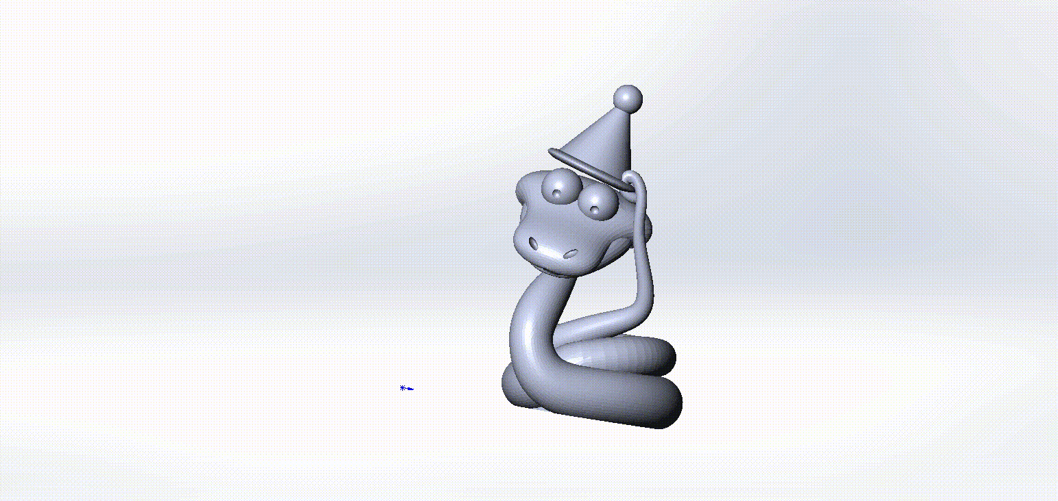 Yeni yıl için yılan. (Plastik Aparattır!!!)