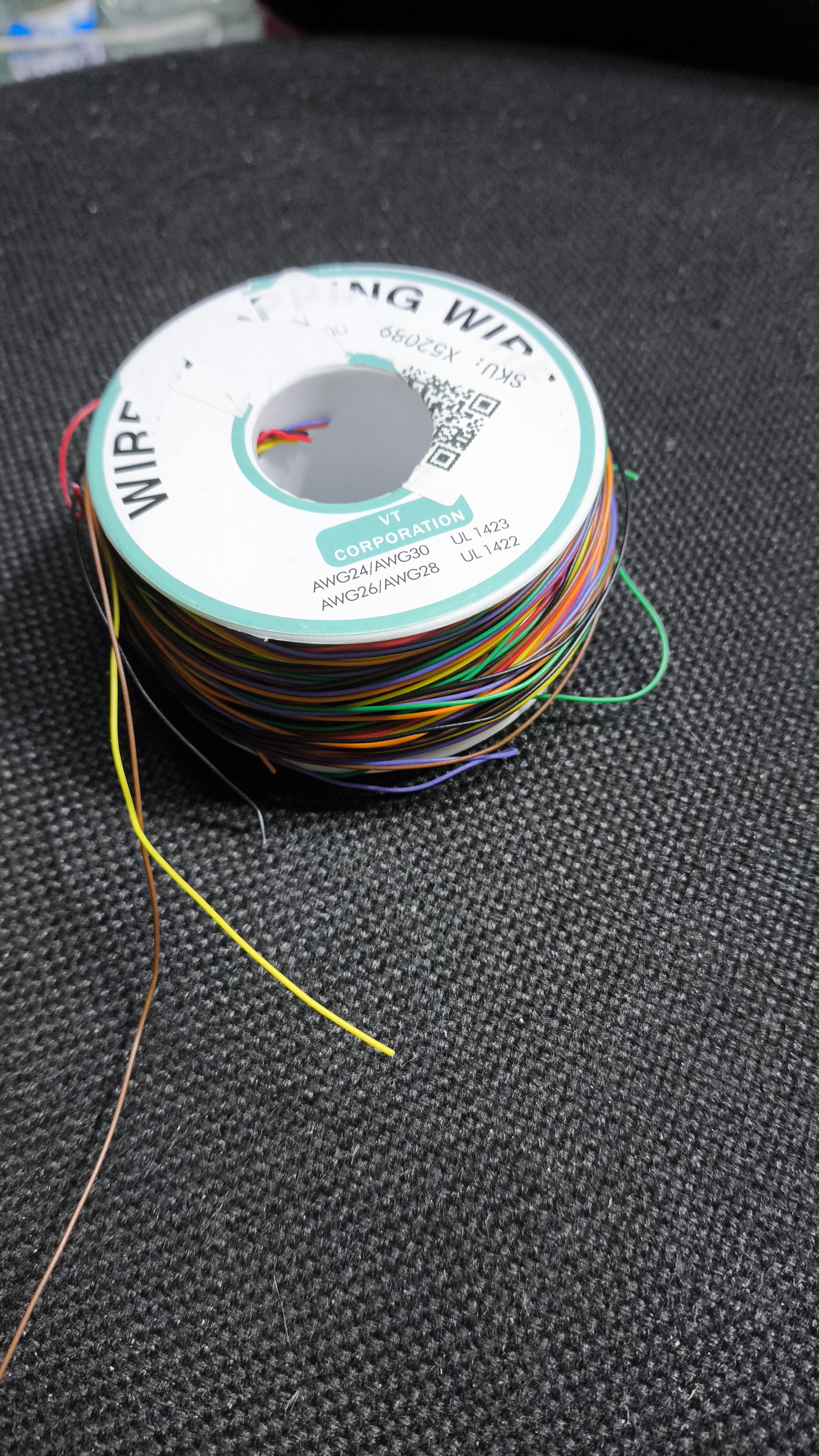 Çince tel "AWG30" için bobinler (Plastik Aparattır!!!)