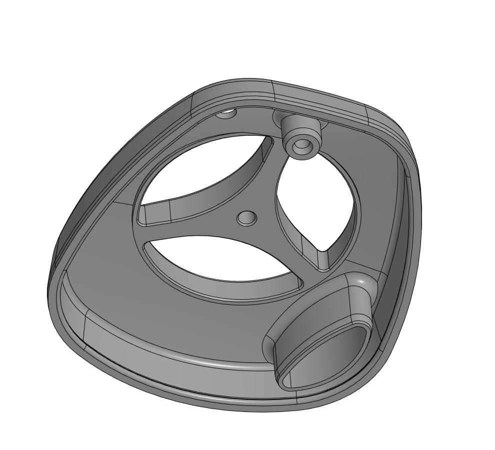 UAZ Anahtar Beden Patriot Anti -Lazhimaika'nın kapağı. (Plastik Aparattır!!!)