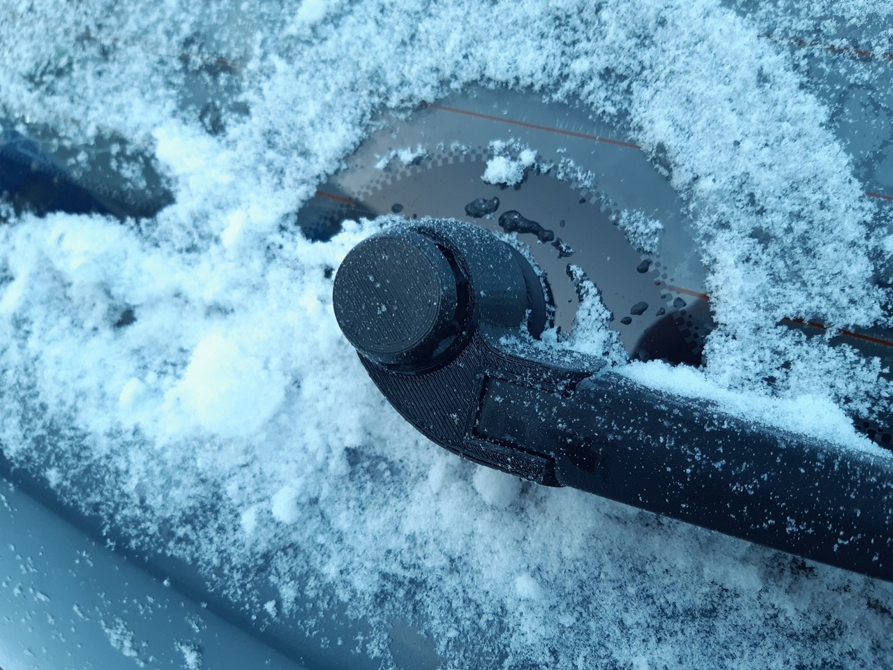 Arka silecek Skoda Fabia'nın kapağı (Plastik Aparattır!!!)