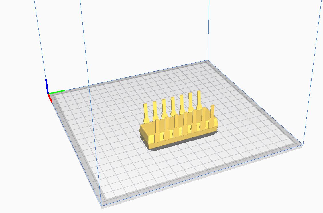 TTL yongalarının modelleri K155LA3, K561L5 (Ölçek 4: 1) Hatıra (Plastik Aparattır!!!)
