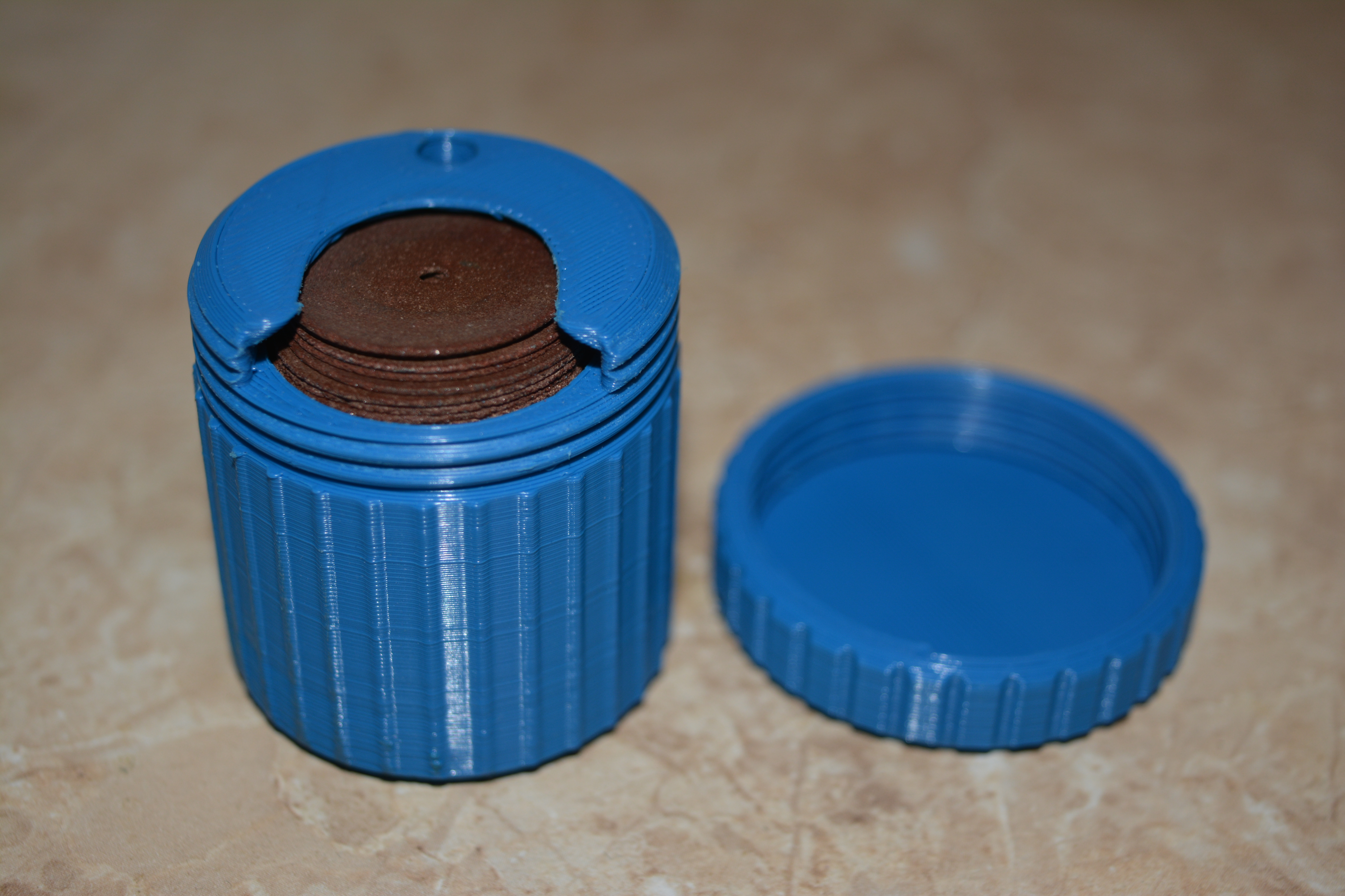 25 mm ince diskler için boks (Plastik Aparattır!!!)